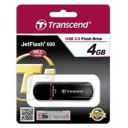 Transcend JetFlash® 600 USB flash disk 4 GB modrá TS4GJF600 USB 2.0