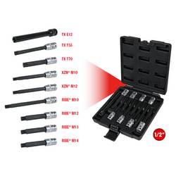 KS Tools 911.4535 Sada nástrčných klíčů na šrouby s válcovou hlavou, 1/2, 9 ks