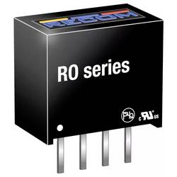 RECOM RO-2409S DC/DC měnič napětí do DPS 24 V/DC 9 V/DC 111 mA 1 W Počet výstupů: 1 x Obsah 1 ks