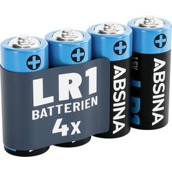 Absina akumulátor N N alkalicko-manganová 1.5 V 800 4 ks