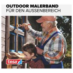 tesa PRECISION OUTDOOR 56250-00000-01 krepová lepicí páska tesa® modrá (d x š) 25 m x 25 mm 1 ks