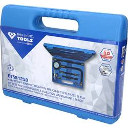 Brilliant Tools BT581250 Sada testeru tlaku pro palivové čerpadlo, 9 ks