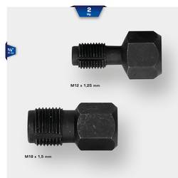 Brilliant Tools BT601040 Nástroj pro opravu závitů lambda sondy, M18 x 1,5 mm, M12 x 1,25 mm, 2 ks