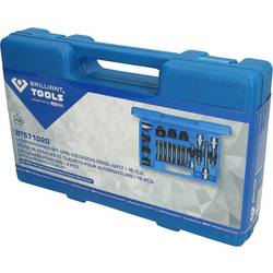 Brilliant Tools BT571020 Sada bitů a nástrčných klíčů pro alternátoru, 18 ks