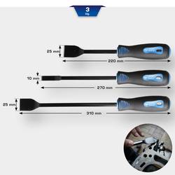 Brilliant Tools BT542025 Škrabka, 3 ks