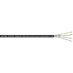 LAPP 2170908/1000 ethernetový síťový kabel ETHERLINE® TRAIN FLEX 4 x 2 x 0.22 mm² černá 1000 m