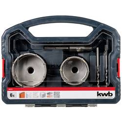 kwb 499176 sada děrovacích pil 6dílná 68 mm, 82 mm 6 ks