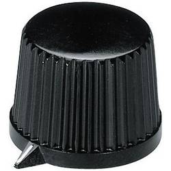 OKW A1313560 A1313560 otočný knoflík s ukazatelem černá (Ø x v) 20 mm x 15.4 mm 1 ks