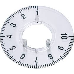 OKW A4423060 prahová stupnice 1–10 270 ° Vhodné pro knoflík knoflík 23 mm 1 ks