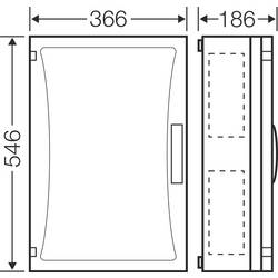 Hensel FP 0461 68000310 pouzdro 366 x 546 x 186 plast 1 ks