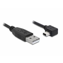 Delock USB kabel USB 2.0 USB-A zástrčka, USB Mini-B zástrčka 3.00 m černá 82683
