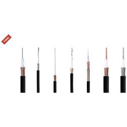 HELU RG62 A/U, 40193 koaxiální kabel, vnější Ø: 6.20 mm, 93 Ω, černá, 500 m