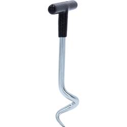 KS Tools 550.1074 Háčkový T držák, s-tvar, malý, 120 mm