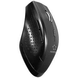 Renkforce RF-WM-210 optická myš, přenos bezdrátový, 6 tlačítko, 1600 dpi, černá