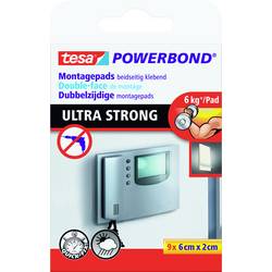 tesa ULTRA STRONG 55790-00001-00 oboustranně lepicí podložky tesa® POWERBOND bílá (d x š) 60 mm x 20 mm 1 ks