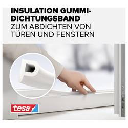 tesa P-PROFILE 05395-00100-00 těsnicí páska tesaMOLL® bílá (d x š) 10 m x 9 mm 1 ks