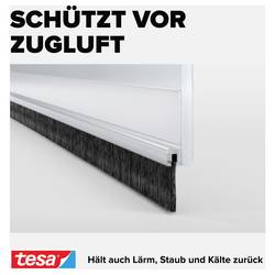 tesa STANDARD 05433-00102-00 Door sealing rail tesaMOLL® transparentní (d x š) 1 m x 40 mm 1 ks