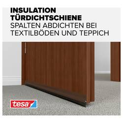 tesa FOR TEXTILES 05403-00101-00 Door sealing rail tesaMOLL® hnědá (d x š) 1 m x 40 mm 1 ks
