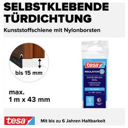 tesa FOR TEXTILES 05403-00101-00 Door sealing rail tesaMOLL® hnědá (d x š) 1 m x 40 mm 1 ks