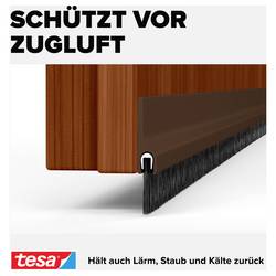 tesa FOR TEXTILES 05403-00101-00 Door sealing rail tesaMOLL® hnědá (d x š) 1 m x 40 mm 1 ks