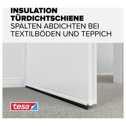 tesa FOR TEXTILES 05403-00100-00 Door sealing rail tesaMOLL® bílá (d x š) 1 m x 40 mm 1 ks