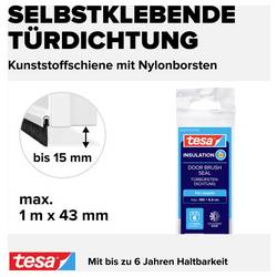 tesa FOR TEXTILES 05403-00100-00 Door sealing rail tesaMOLL® bílá (d x š) 1 m x 40 mm 1 ks