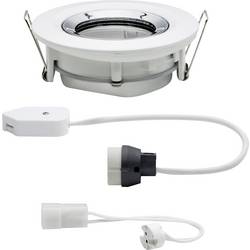 Paulmann Nova vestavné svítidlo do koupelny halogenová žárovka GU10 35 W IP65 bílá (matná), chrom