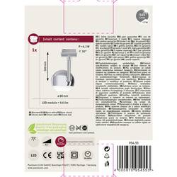 Paulmann Capsule II svítidla do lištových systémů (230 V) URail pevně vestavěné LED 6 W LED chrom (matný), chrom