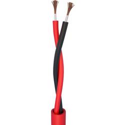 ELAN 272151R kabel pro požární hlásiče LSZH 2 x 1.5 mm² červená metrové zboží