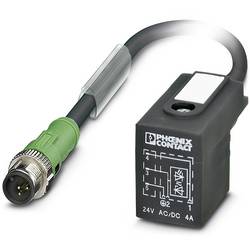 Phoenix Contact SAC-3P-MS/ 0,6-PUR/B-1L-Z SCO upravený zástrčkový konektor pro senzory - aktory, 1435292, piny: 3, 0.60 m, 1 ks