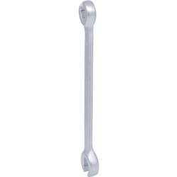 KS Tools 517.0253 Otevřený oboustranný očkový klíč, zahnutý, 9 x 11 mm