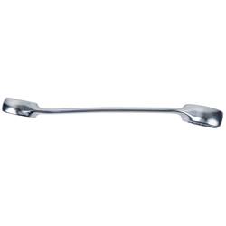 KS Tools 517.0265 Otevřený oboustranný očkový klíč, zahnutý, 19 x 21 mm