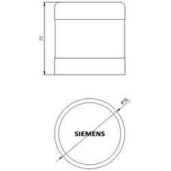 Siemens signalizační bzučák 8WD44200FA 8WD4420-0FA 1 ks