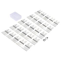 TOOLCRAFT TO-10258344 nerezová ocel sada multifunkčního nářadí 50 mm 20 ks