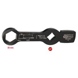 KS Tools 460.5061 3/4 šestihranné klíče s 2 úderovými plochami, 30 mm