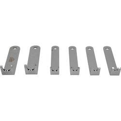 KS Tools 460.4420 Sada pneumatických rychlospojek, 6 ks