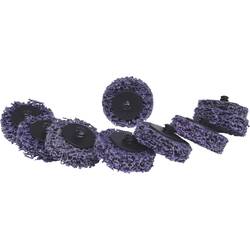 KS Tools 515.5086 Náhradní brusné kotouče, Ø 50 mm, kolečko, fialová, sada 10 kusů