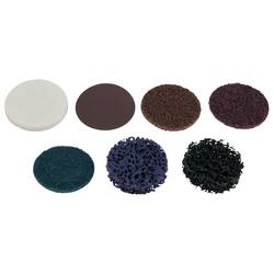 KS Tools 515.5086 Náhradní brusné kotouče, Ø 50 mm, kolečko, fialová, sada 10 kusů