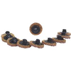 KS Tools 515.5072 Náhradní brusné kotouče, Ø 26,7 mm, zrnitost 80, sada 10 ks