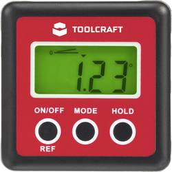 TOOLCRAFT TO-4988565 digitální vodováha s magnetem 60 mm 360 ° 0.1