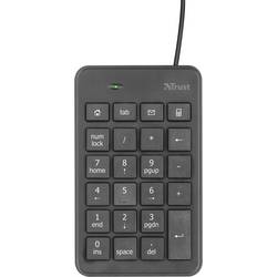 Trust Xalas USB číselná klávesnice černá