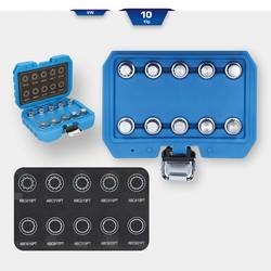 Sada zámků kol pro VW, 10 ks Brilliant Tools BT691310