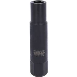 KS Tools 450.0433 Silový nástavec na bity pro šrouby Torx-E L = 107 mm, E18