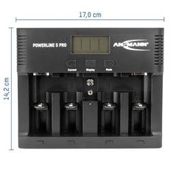 Ansmann Powerline 5 Pro nabíječka akumulátorů NiCd, NiMH AAA, AA, malé mono, velké mono, 9 V