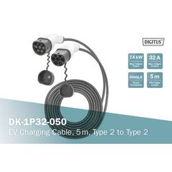 Digitus DK-1P32-050 nabíjecí kabel pro emobility 5 m