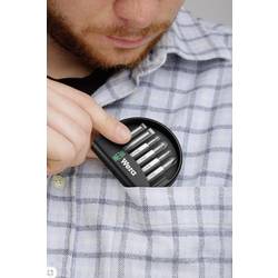 Wera Mini-Check, 50 mm 05056474001 sada bitů, 6dílná, plochý, křížový PH, křížový PZ, 1/4 (6,3 mm)
