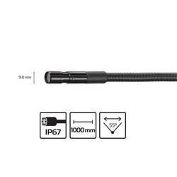 VOLTCRAFT BS-26+IP WIFI endoskop Ø sondy: 9 mm Délka sondy: 1 m