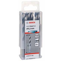 Bosch Accessories 2608577229 2608577229 HSS kovový spirálový vrták 6.1 mm Celková délka 101 mm DIN 338 válcová stopka 10 ks
