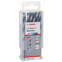 Bosch Accessories 2608577230 kovový spirálový vrták 6.2 mm 10 ks
