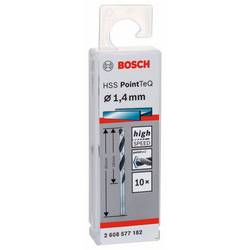 Bosch Accessories 2608577182 2608577182 HSS kovový spirálový vrták 1.4 mm Celková délka 40 mm DIN 338 válcová stopka 10 ks